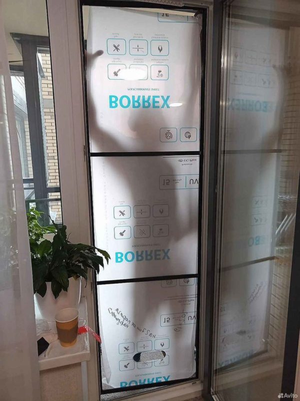 Проект Две вставки для кондиционера в окно